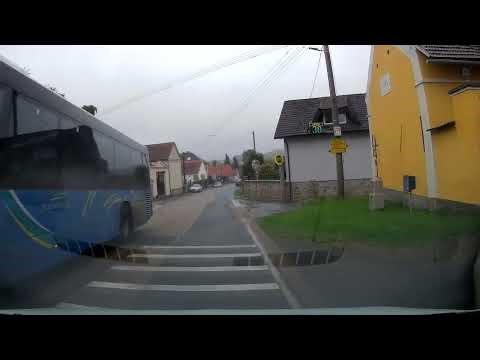 POV Driving in Rural Czechia Around Plzeň