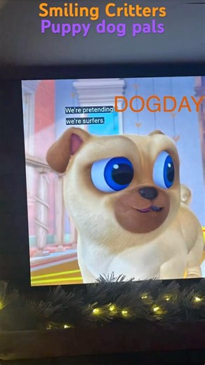 #Puppy dog pals #smilingcritters