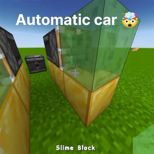 minecraft automatic car 🤯