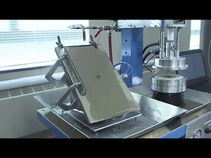 Hot Liquid Splash performance tester modified version from ASTM F2701