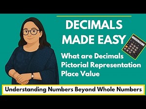 What are Decimals | Pictorial Representation | Place Value Chart #decimals #placevalue #maths