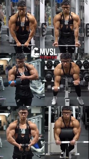 try this in your Next biceps workout 🔥#fitness #gymworkout #sports