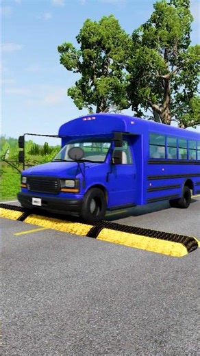 Cars vs Speed Bump #86 BeamNG Drive