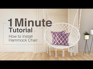 How to Install Hammock Chair? - 1 Minute Tutorial
