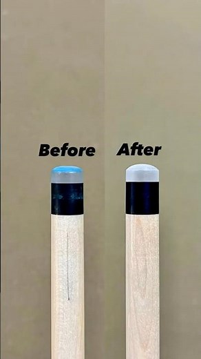Tip cleaning and maintenance on this OPC Break Cue (No music)