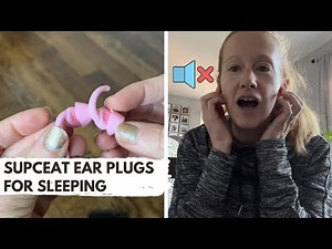 REVIEW: SUPCEAT Ear Plugs for Sleeping Noise Cancelling Ear Plugs for Noise Reduction Silicone