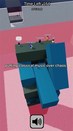 Putting classical music over complete chaos ✨ #shorts #roblox #chaos