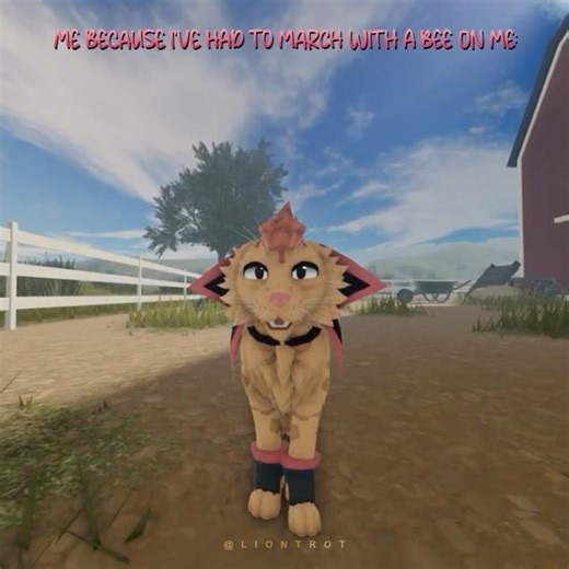 Awe look at the little bee!! | WCUE edit / WCUE meme | #liontrot #liontrotwcue