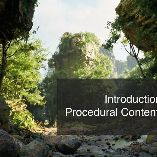 Unreal Engine 5.5: Introduction to PCG | Community tutorial
