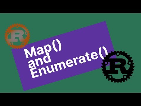 Map and Enumerate Iterator Adaptors