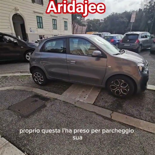 Tutte le mattine sullo scivolo dei diversamente abili e la passa sempre liscia.