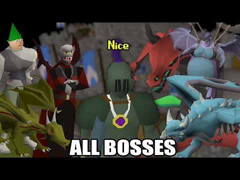 Old School Runescape - All Quest Bosses (With Cutscenes) HD 1080p60 PC