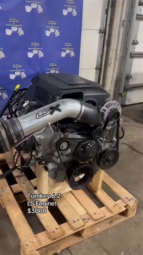 Turnkey 6.2L LS Engine – Swap Ready 🔥 💲 Price: $3,000 Looking to do an LS swap without the wiring headaches? This turnkey 6.2L LS engine is fully wired, tuned, and ready to drop in. By turnkey, we mean AS-SEEN RUNNING on a pallet. 🛠️ Engine Highlights • 6.2L LS Engine • Runs strong and smooth • Excellent oil pressure • Very clean setup • Guaranteed performance 🔌 Turnkey Setup Includes • All front accessories installed • Custom standalone wiring harness • Simple one-wire hookup • Tuned PCM • 