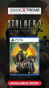3.7K views | S.T.A.L.K.E.R. 2: Heart of Chernobyl now available at GameXtreme. Experience one-of-a-kind gameplay, featuring the elements of a first-person shooter, immersive sim and horror. Get yours now! #GameXtremeBeyondAuthority #Stalker2 #PS5 | GameXtreme | Facebook