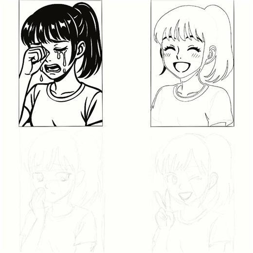 Anime made on procreate music by #kpop #anime #art #procreate