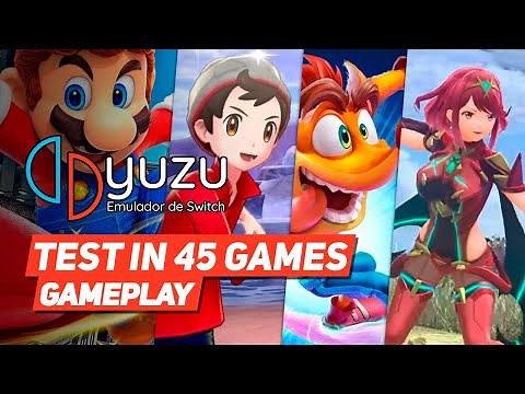 YUZU SWITCH EMULATOR | TEST IN 45 GAMES | Core i5 9300H + GTX 1650 + 16 GB RAM