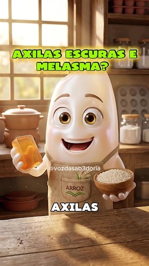 🍚 AXILAS ESCURAS, MELASMA E PELE MANCHADA? Aprenda O Sabonete de Arroz Clareador Caseiro! ✨ Você sofre com axilas e virilhas escurecidas, melasma, tom de pele desigual ou aquele aspecto envelhecido pelo sol? O segredo milenar das asiáticas para uma pele de perfeita (glow skin) pode ser feito na sua cozinha! Aprenda neste tutorial a receita passo a passo do Sabonete Caseiro Clareador de Arroz. Ele é rico em vitaminas e antioxidantes que reduzem a inflamação e uniformizam a pele. A Dica de Ouro é