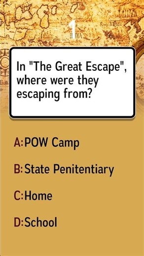 Where did they escape from in The Great Escape?
