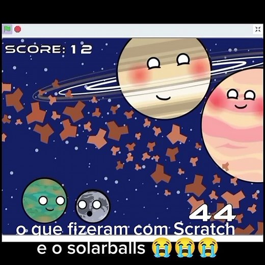 O QUE FIZERAM COM O SCRATCH E O SOLARBALLS 😭😭😭😭. olha isso ‪@erica-02_pereira‬