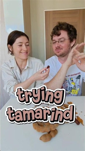 WHAT DOES TAMARIND TASTE LIKE? First Time Trying It!
