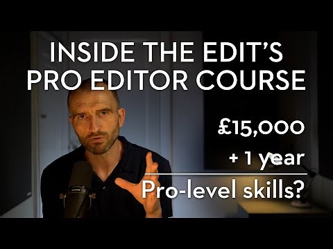 Inside The Edit's Pro Editor Course Unpacked
