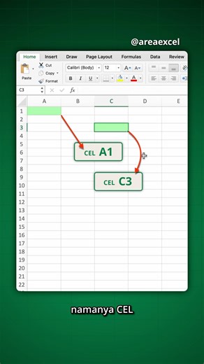Pemula Excel Wajib Tahu Ini #belajarexcel #excel #exceltips #tutorialexcel