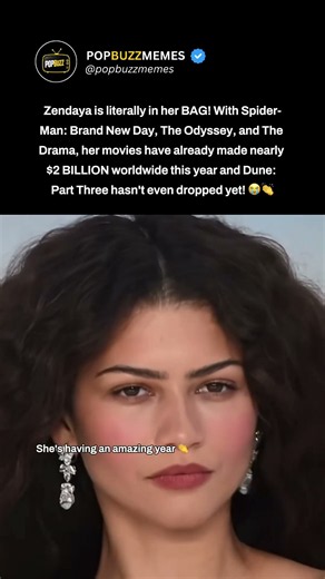 Zendaya is literally in her BAG! her movies have already made nearly $2 BILLION worldwide 🥹❤️‍🔥