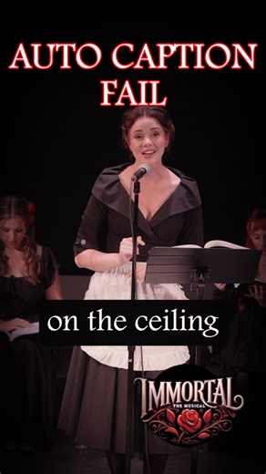 Auto-Captions Fail in 'Perhaps Maybe' Music Video