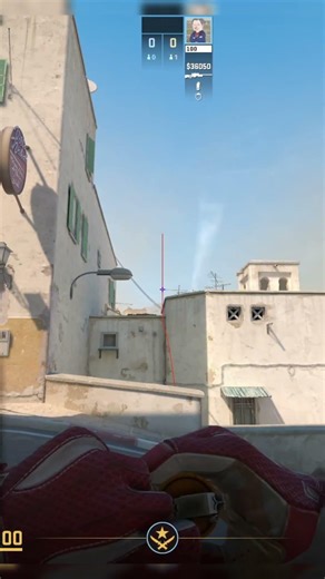 Dust2 T Spawn smoke to mid CT Spawn #shorts #cs2 #tips #tutorial #dust2 #budapestmajor