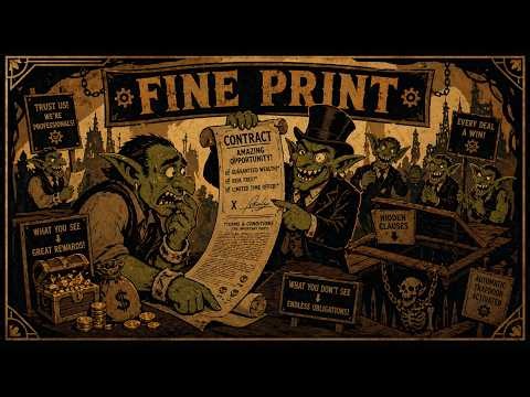 Fine Print | LORE MUSIC | (Time is Money, A Goblins Tale - Part 3)