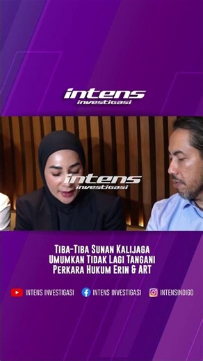 Tiba-Tiba Sunan Umumkan Tidak Lagi Tangani Perkara Hukum Erin & ART #erin
