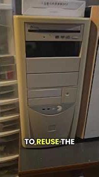 Finally got a RETRO PC Case! #nostalgia #pcgaming #retro