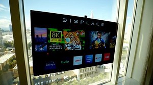 Displace TV Is A Wireless TV You Can Hang On Your Window | Haystack News