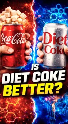 Is Diet Coke Actually Better for You? The Truth About Zero Sugar #dietcoke #dieta #healthscience