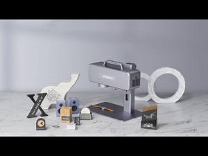 Atomstack M4 fiber marking machine install and unboxing video