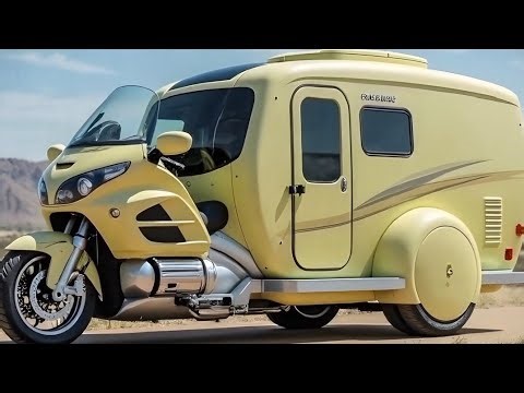 🏍️Honda GL1800 Trike Camper – A Luxurious and Comfortable Touring Experience✨