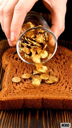 Gold Coin Jam on Bread?! 🍞💰 #Shorts #ai #gold #bread #viralshorts #trending