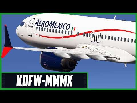 MSFS2024 | Real World AeroMexico OPS | Discover Mexico VATSIM Event | iFly 737 MAX8