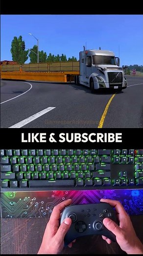 ATS & Controller #americantrucksimulator