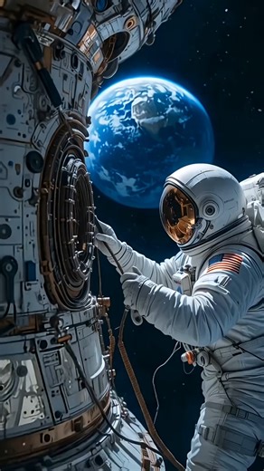 Astronaut Repairs His Spaceship in Deep Space!  | Future Faces | Facebook