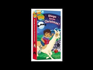 Opening To Go Diego Go: Diego Saves Christmas 2006 EXTREMELY RARE VHS