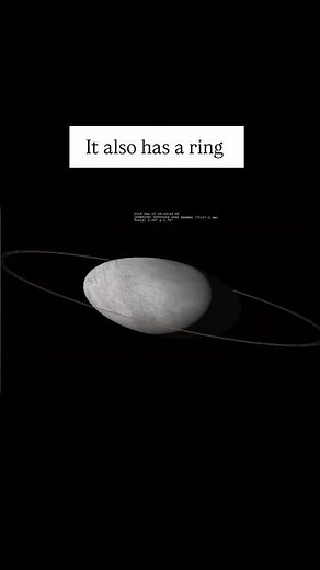 It's Dwarf Planet Haumea