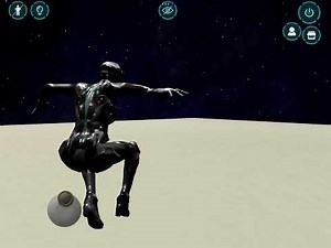 Falling into Jupiters moons (game)