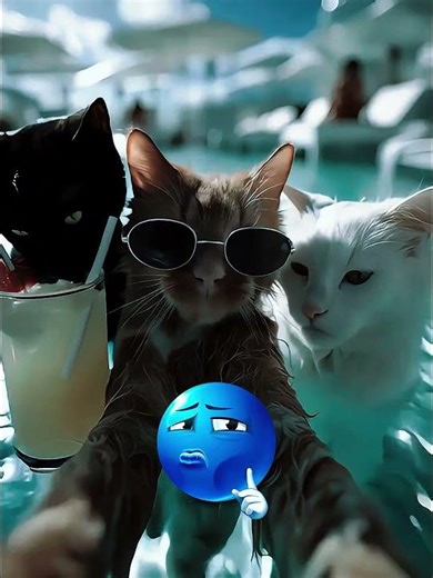 This Selfie War Had A Plot Twist 😂📸 #trolledit #selfie #dog #cat