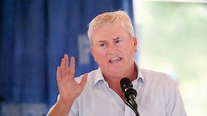 Gerth: Kamala who? James Comer’s Fancy Farm speech shows he’s still stuck on Biden
