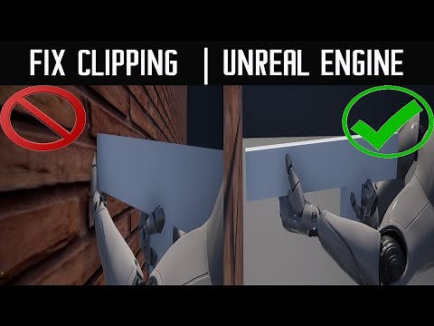 Fix FPS Clipping | Unreal Engine Tutorial
