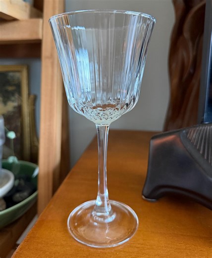 Cristal D Arques "grand Meridian" French Crystal Wine Goblets, Sold in Pairs - Etsy