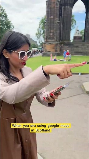 Using google maps in Scotland | Scotland places to visit | travel blogger | Scotland places