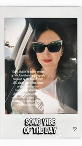 Song vibe of the day. What are you listening to? “Going Mobile” is a song written by Pete Townshend and originally released by the Who on their 1971 album Who’s Next. It was originally written for Townshend’s abandoned Lifehouse project, with lyrics celebrating the joy of having a mobile home and being able to travel the open road. | Suzan Hall My Take Gen X