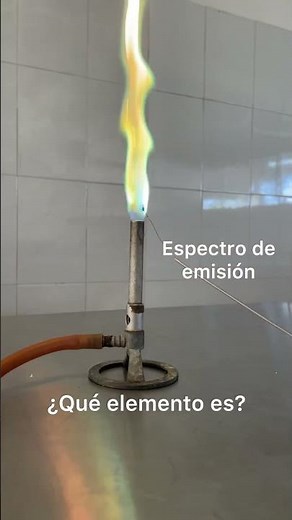 Espectro de emisión #metales #química #profeponcho